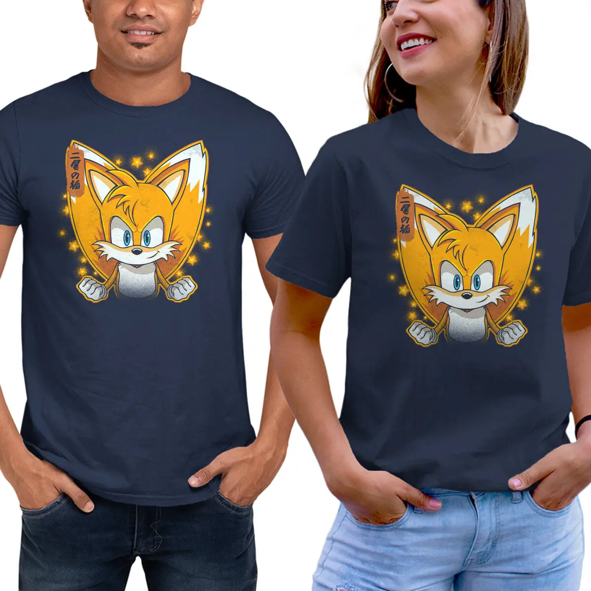 Two-Tailed Fox Unisex T-Shirt - Image 5