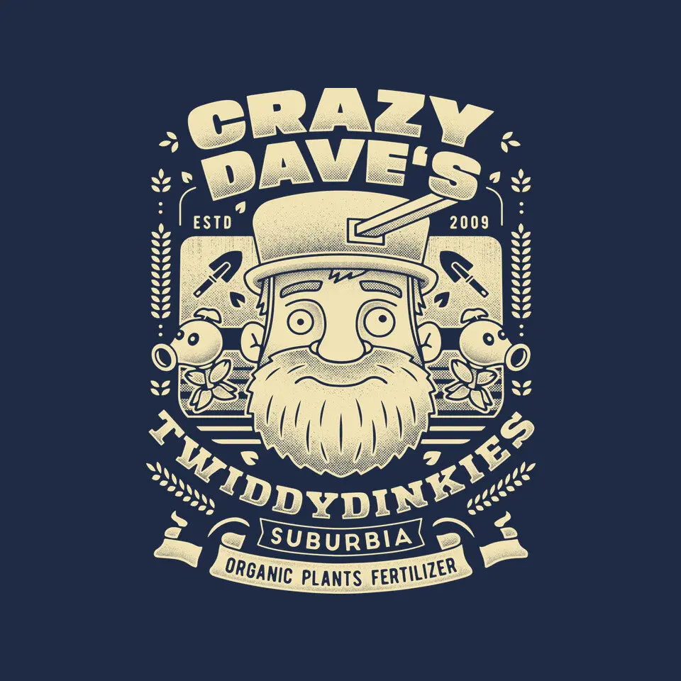 Crazy Dave Emblem Grunge 6