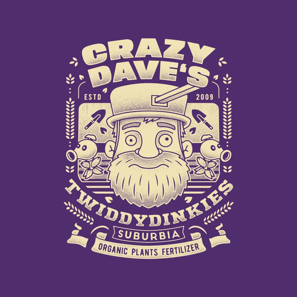 Crazy Dave Emblem Grunge 12