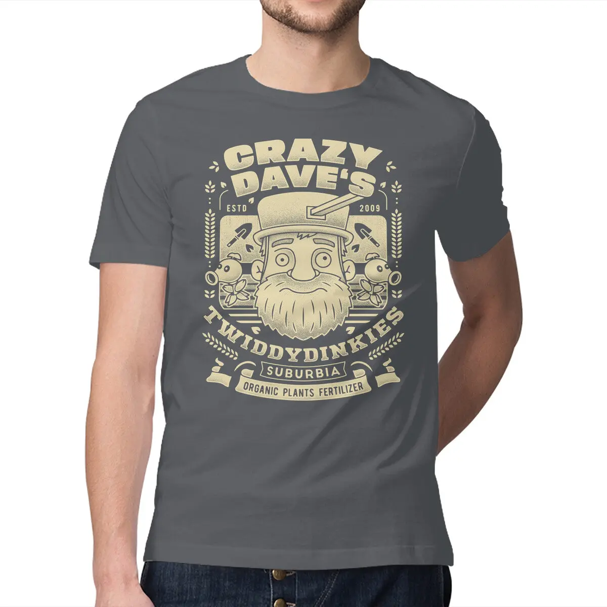 Crazy Dave Emblem Grunge 13