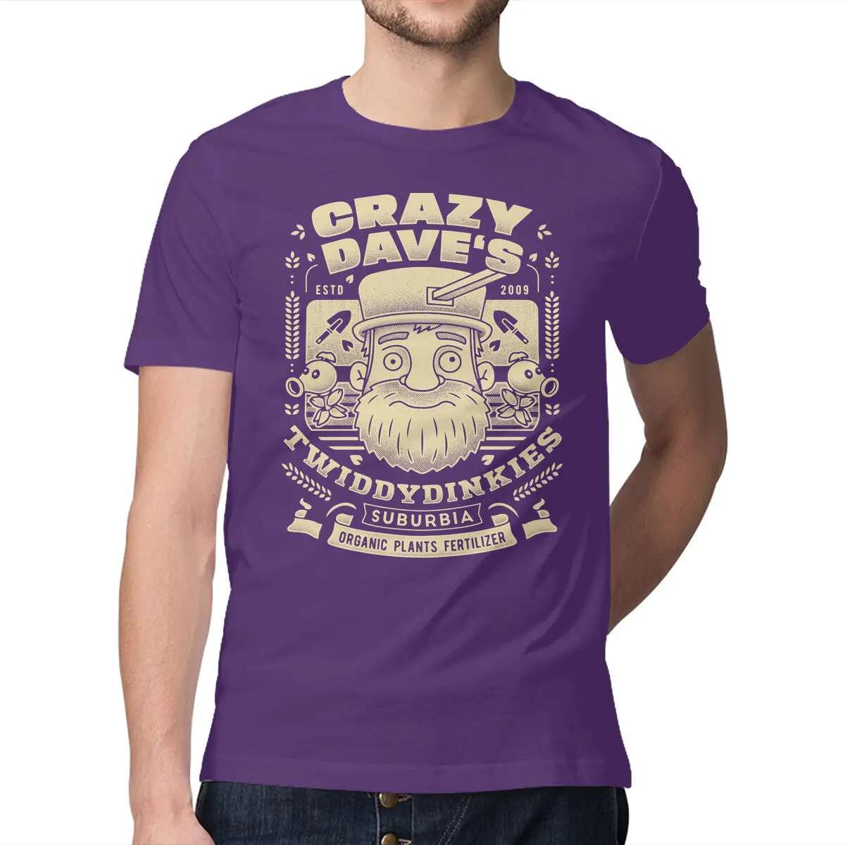 Crazy Dave Emblem Grunge 19