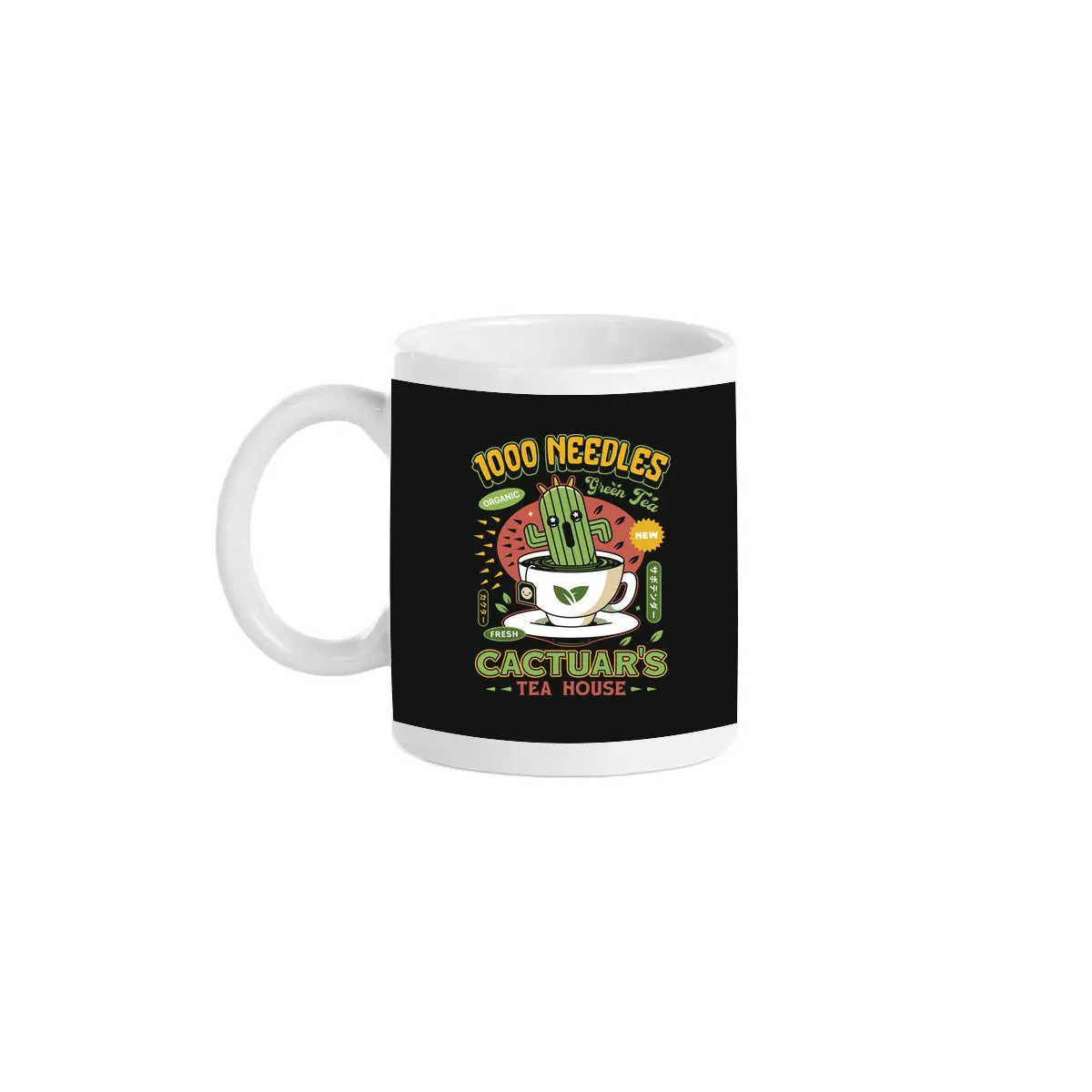 Cactuar Green Tea Emblem 1