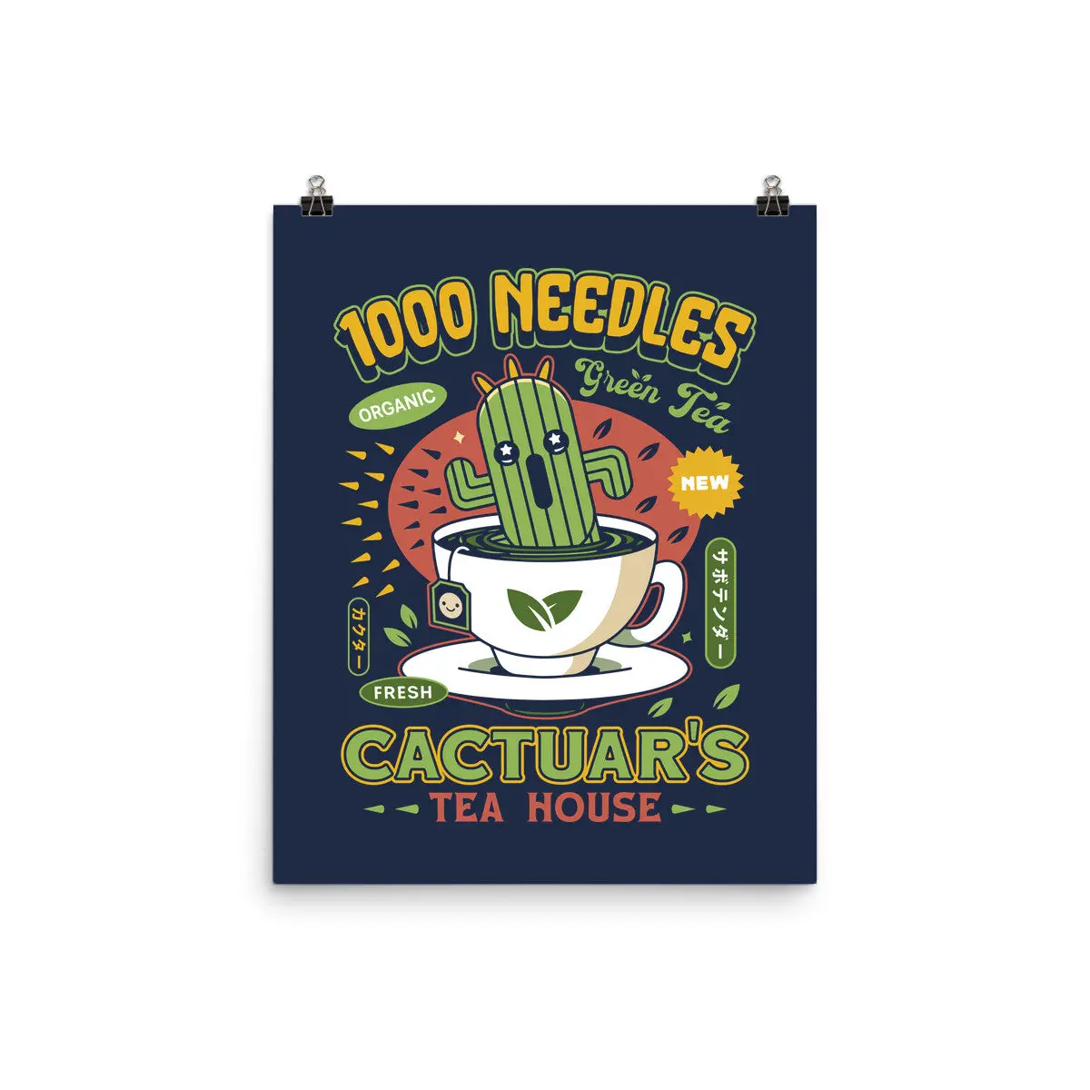 Cactuar Green Tea Emblem 4
