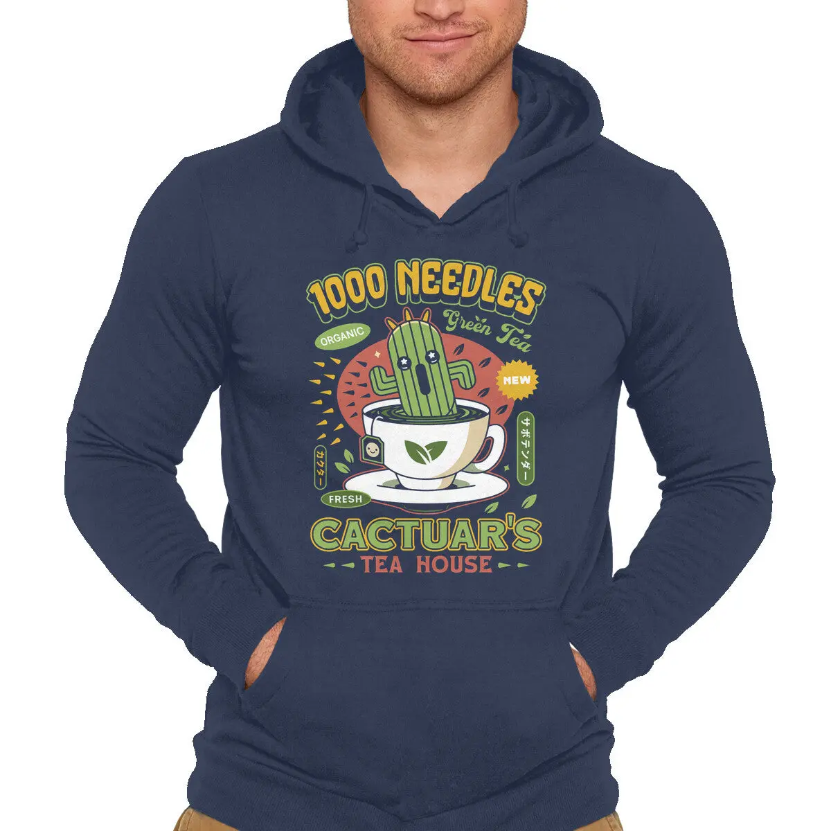 Cactuar Green Tea Logo Sweatshirt - Image 4