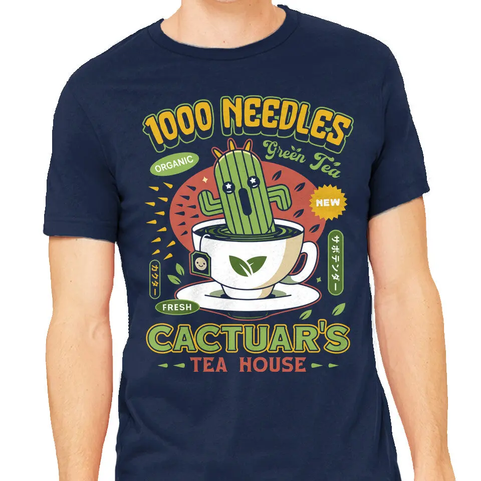 Cactuar Green Tea Logo T-Shirt - Image 5
