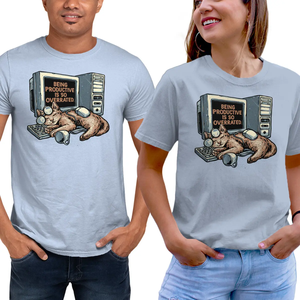 Overhyped Productivity Tee - Image 9
