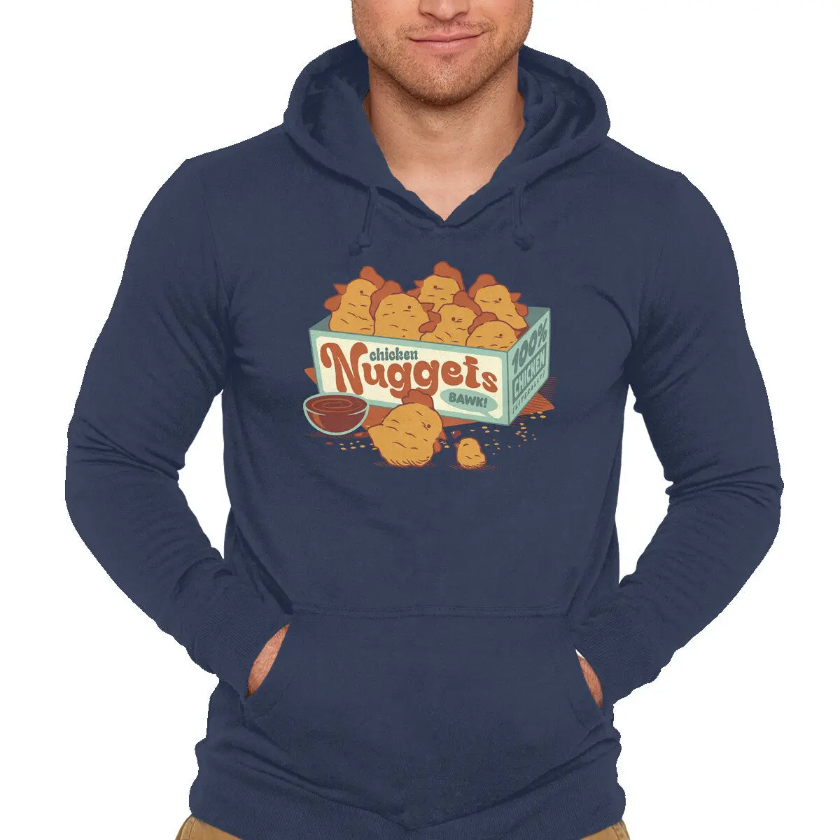 Fun Chicken Nugget Sweatshirt - Image 4
