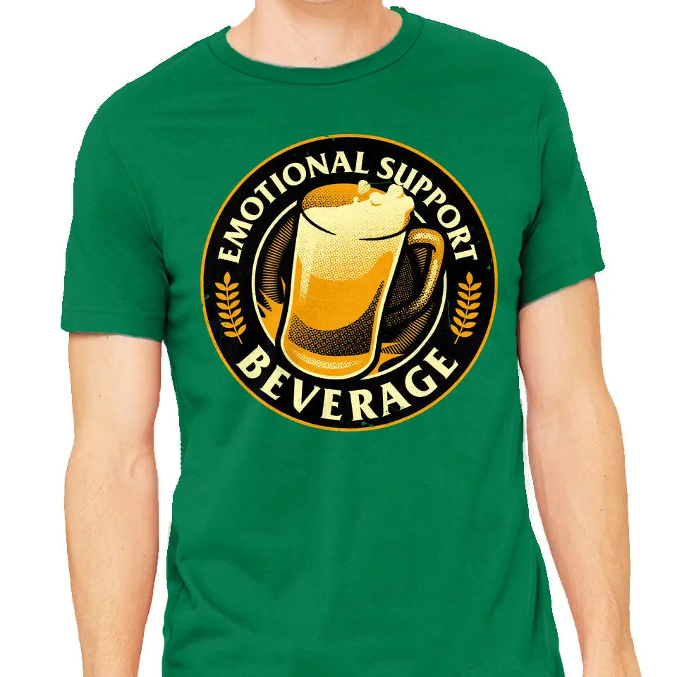 Emotional Support Beer T-Shirt - Image 13