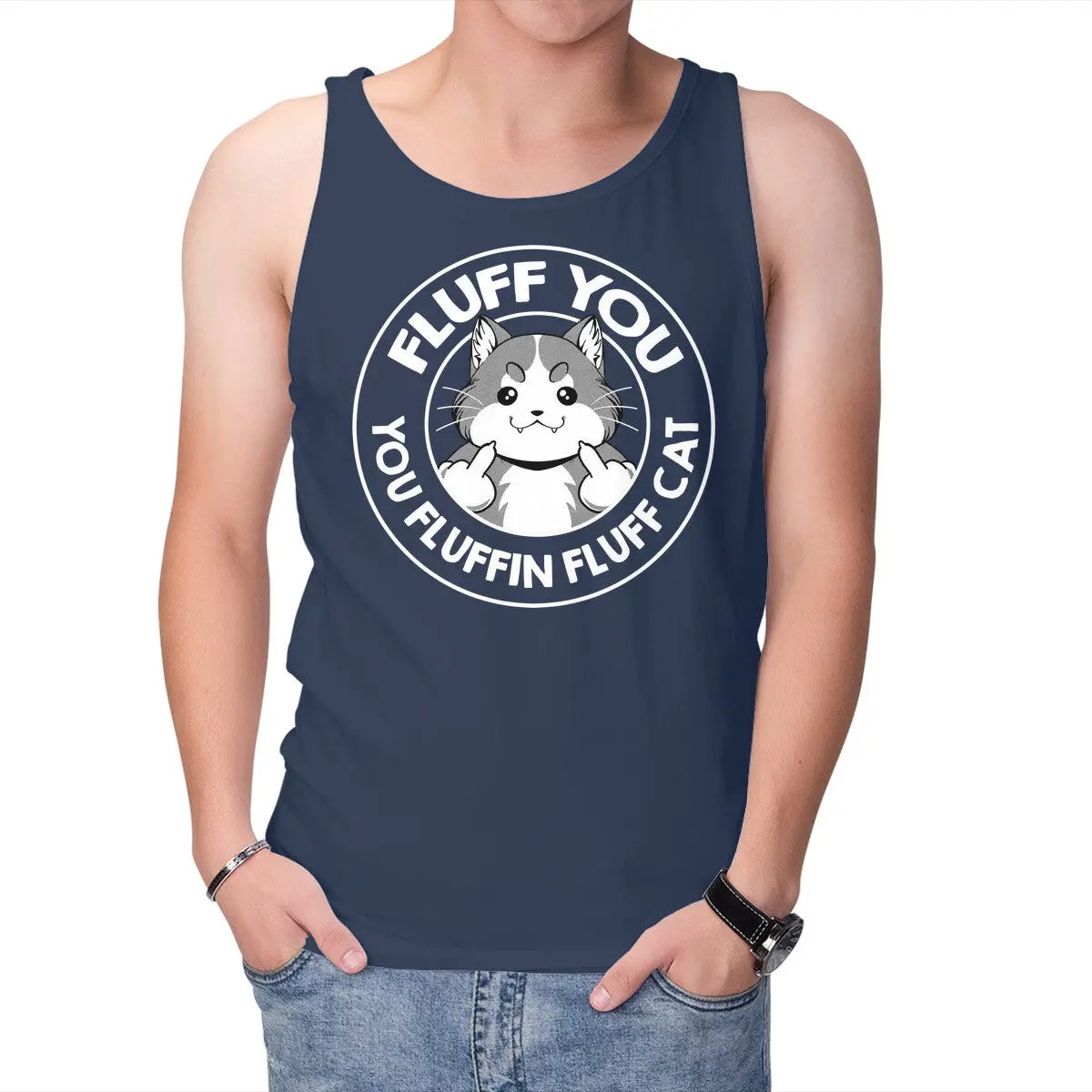 Fluff You You Fluffin Fluff Cat 6