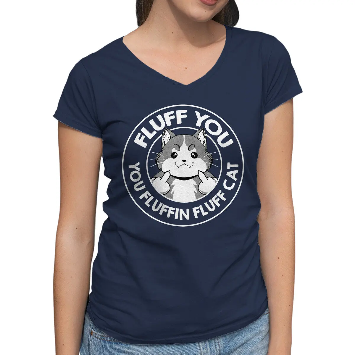 Fluff You You Fluffin Fluff Cat 6
