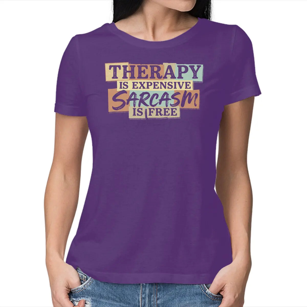 Sarcastic Humor Tee for Women - Image 9