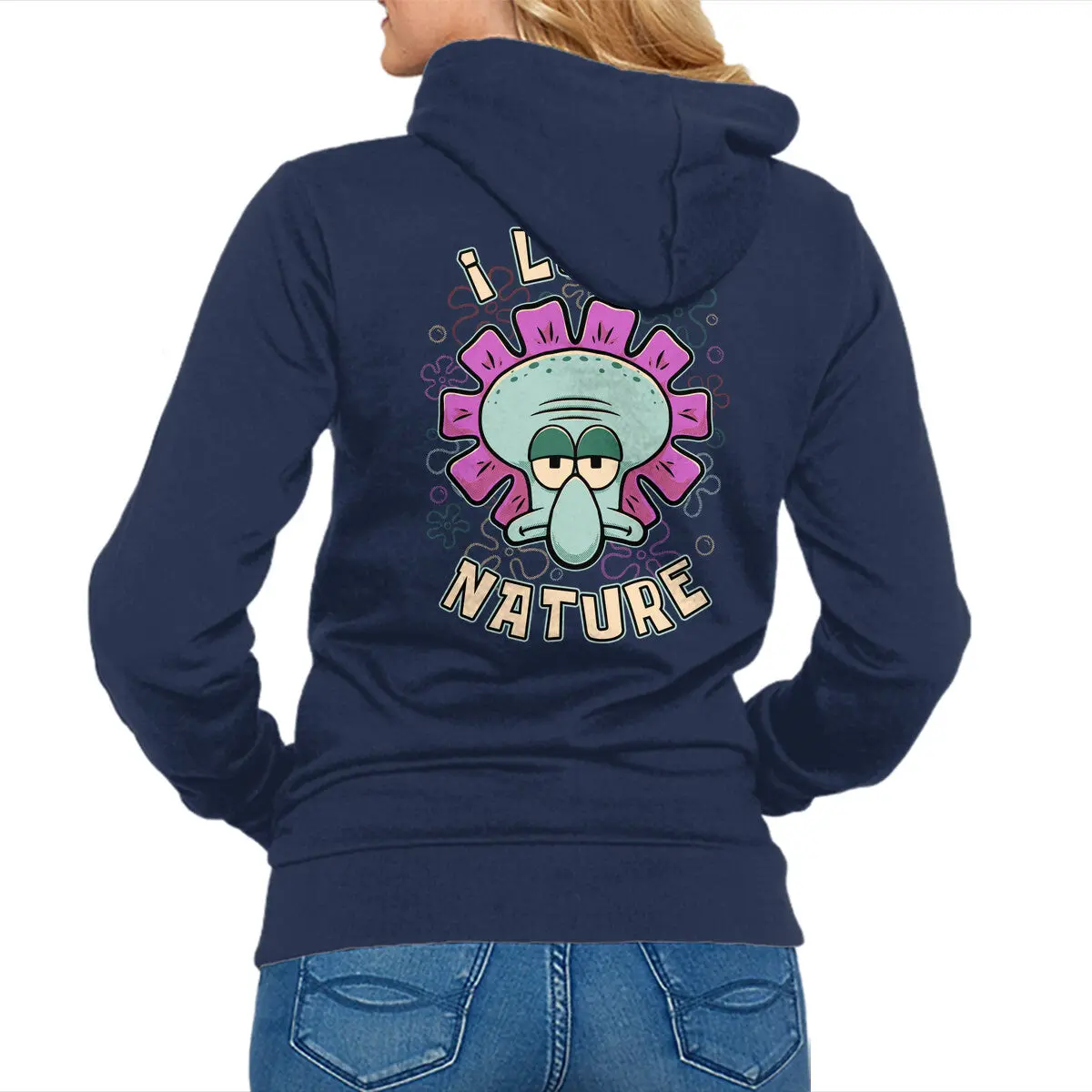 Squid Flower Zip-Up Sweatshirt for Spring - Image 7