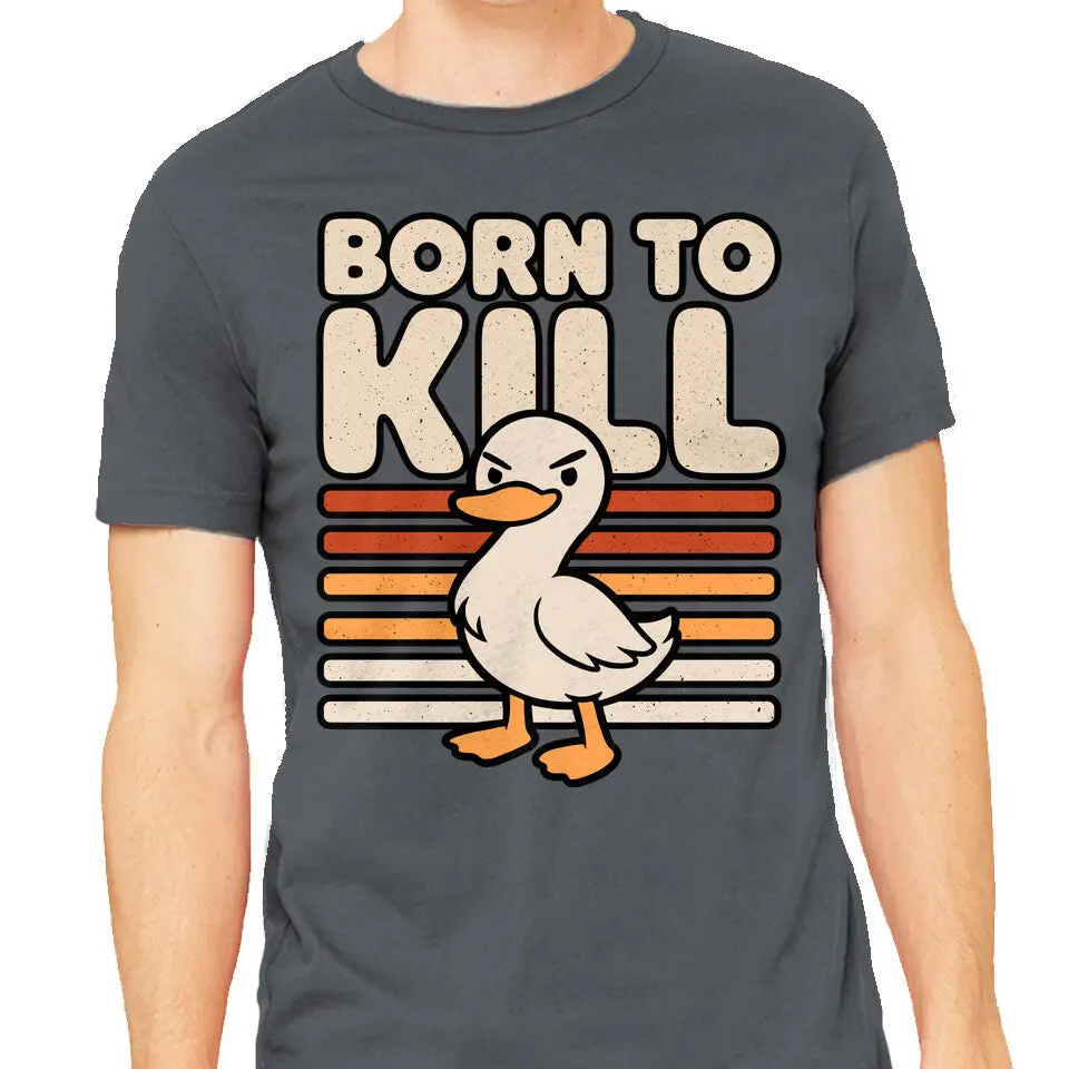 Ironic Duck Graphic T-Shirt for Men - Image 9