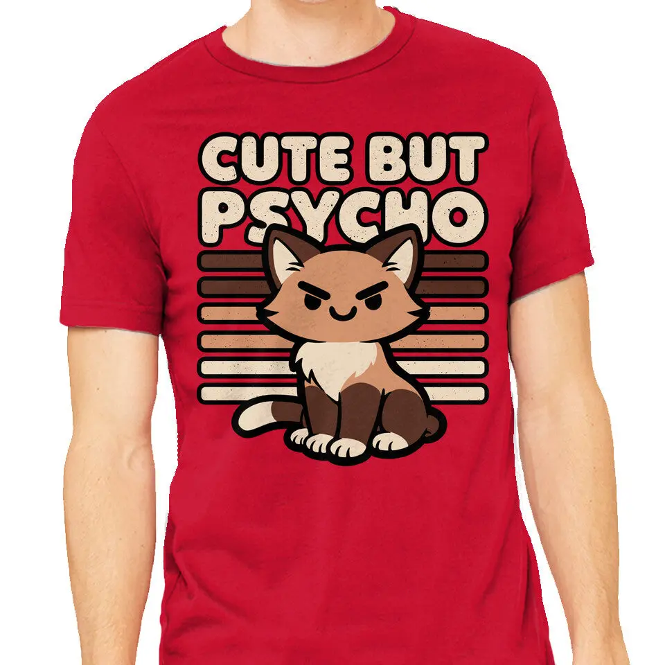 Ironic Cat Graphic T-Shirt for Men - Image 13