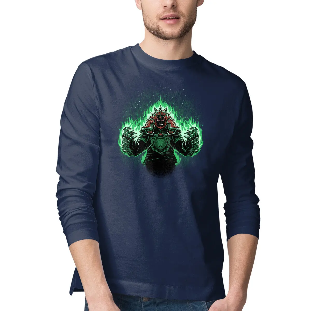 Triforce Tyrant Aura Graphic T-Shirt - Image 4