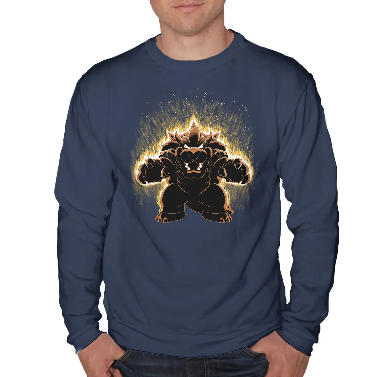 Koopa Overlord Aura Sweatshirt - Image 4