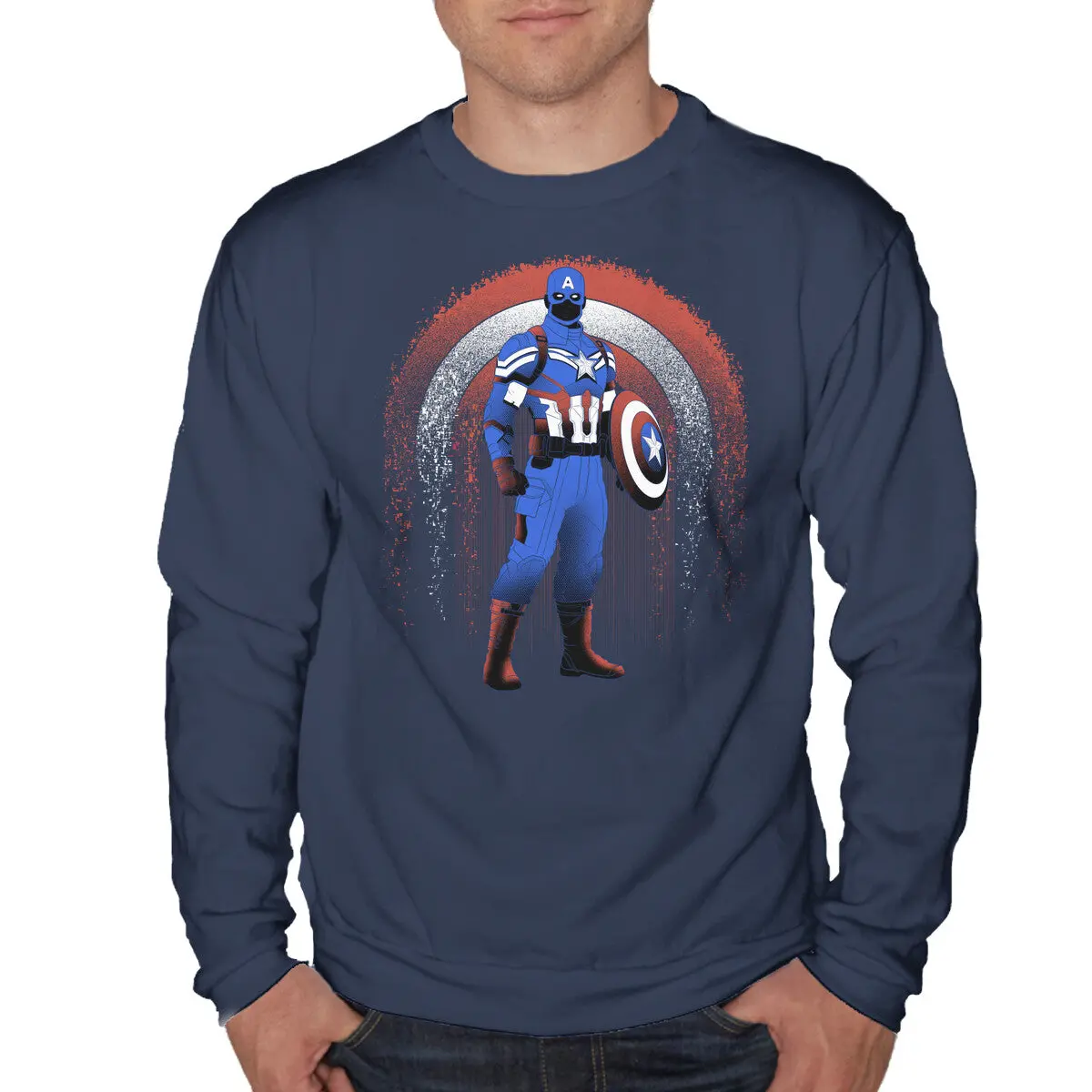 Super Soldier Line Art Logo Sweatshirt - Image 4