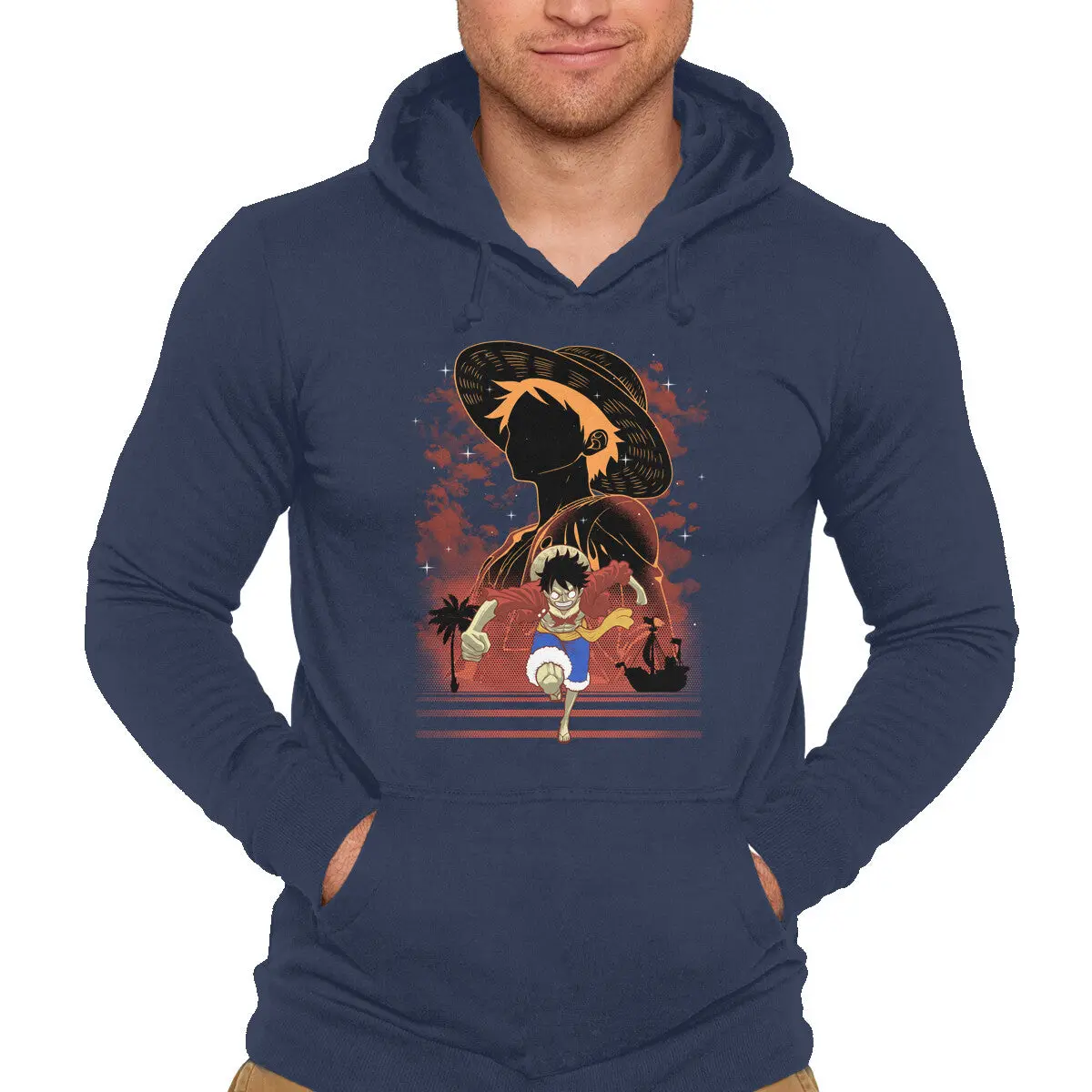 Pirate Silhouette Sweatshirt for Men and Women - Image 4