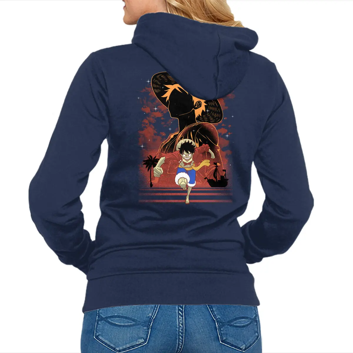 Pirate Shadow Illustration Sweatshirt - Image 4