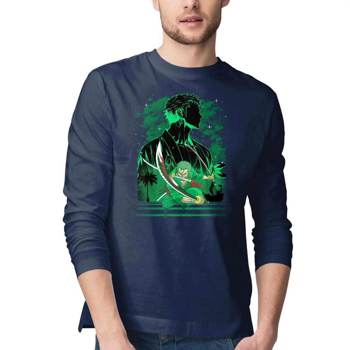 Iron Ronin Shadow Art T-Shirt - Image 4
