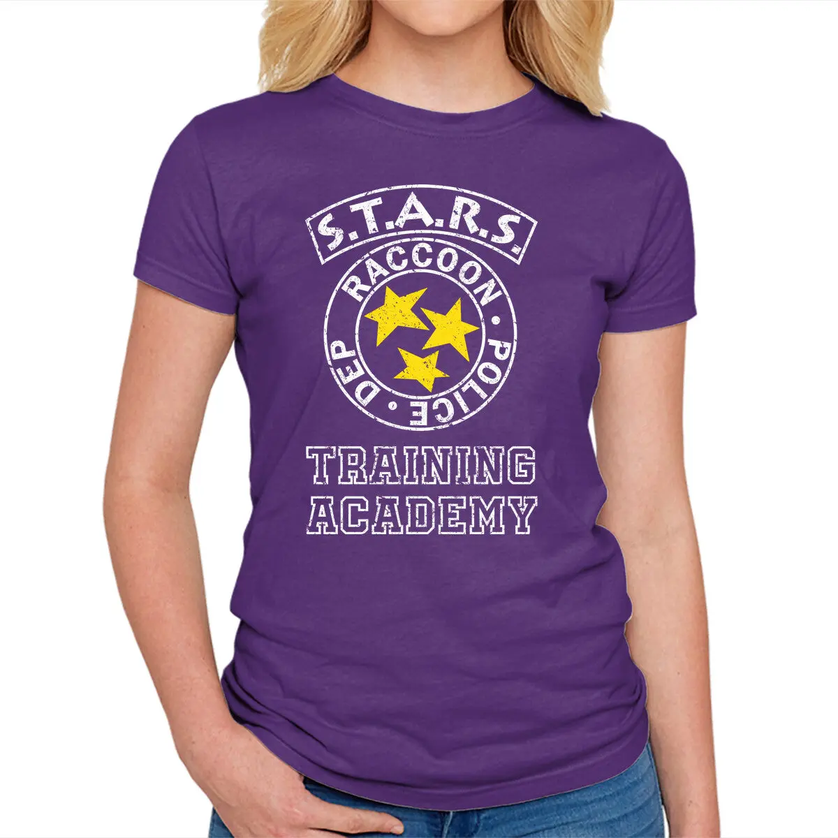 Stars Training Academy Women's Fitted T-Shirt - Image 17