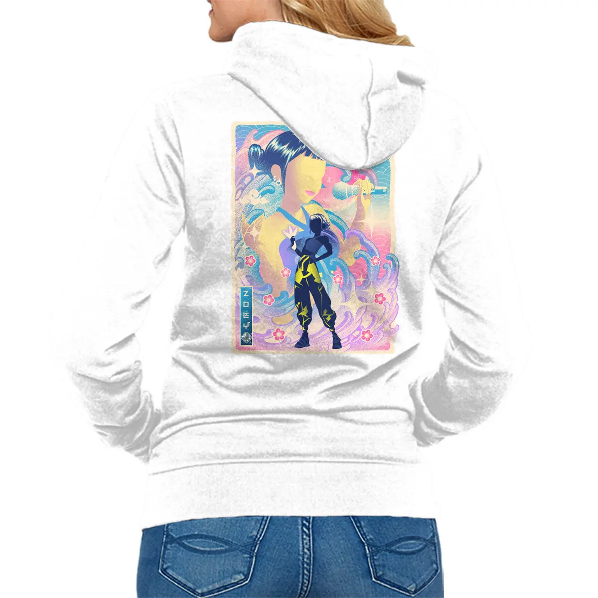 Musha-E K-Pop Maknae Zip-Up Sweatshirt - Image 4