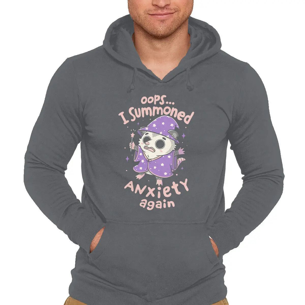 Anxiety-Themed Unisex Pullover Sweatshirt - Image 7