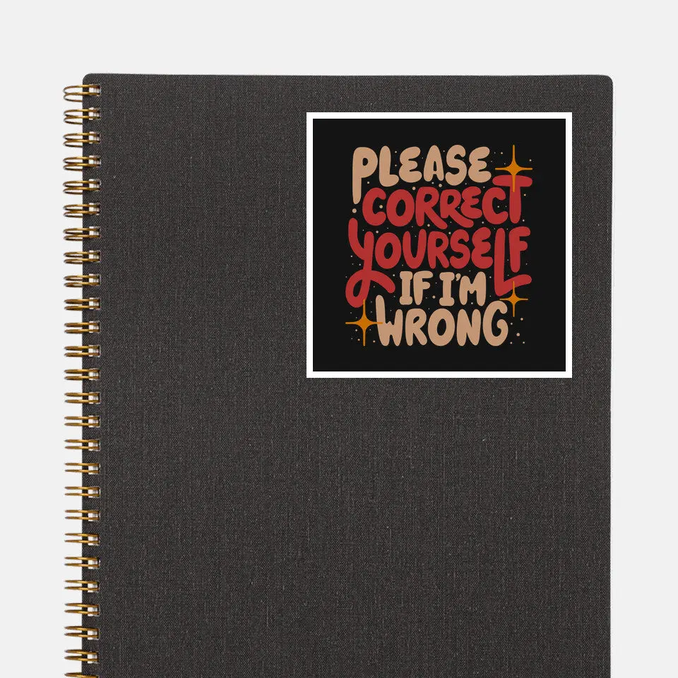 Correct Yourself If I'm Wrong 3