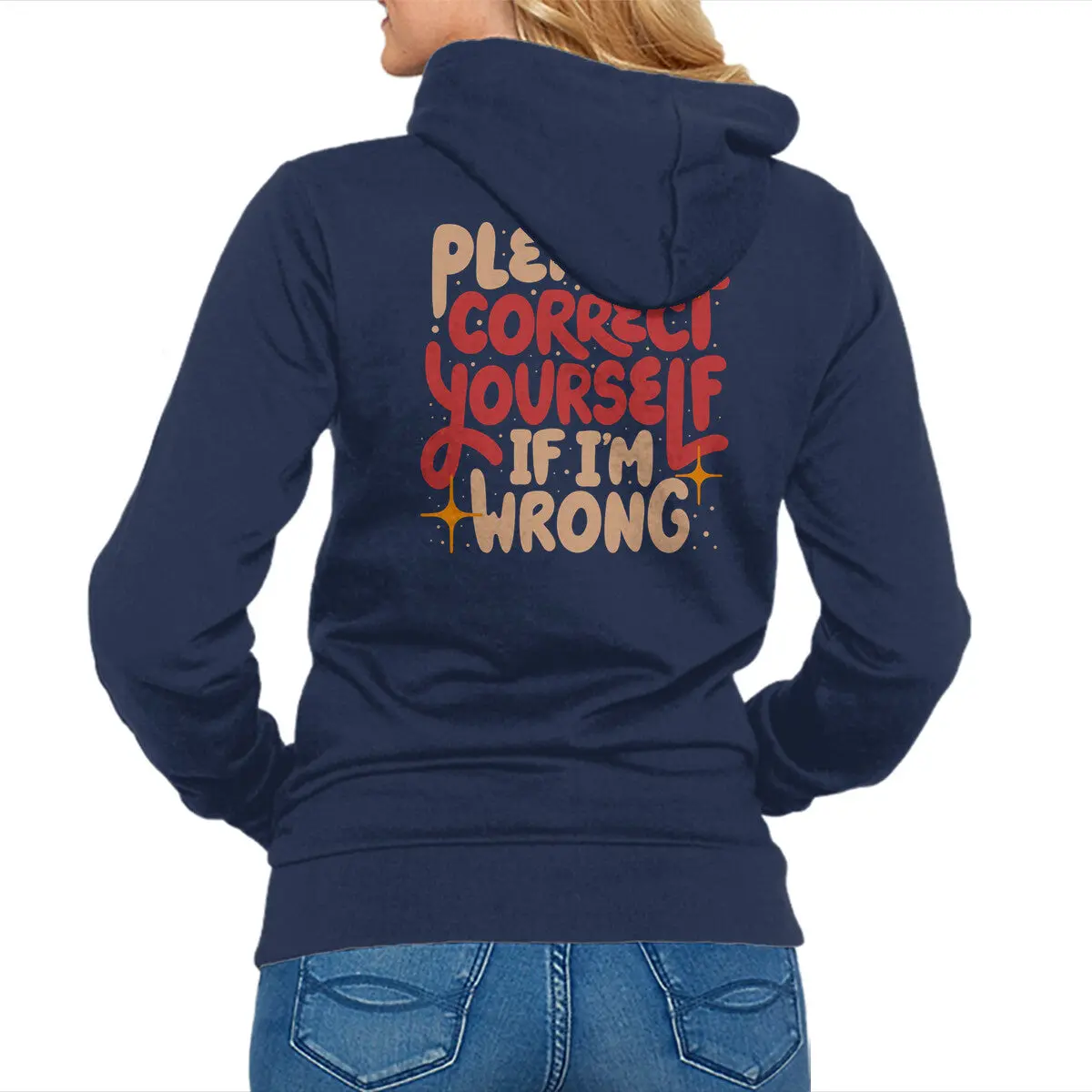 Correct Yourself If I'm Wrong Sweatshirt - Image 4