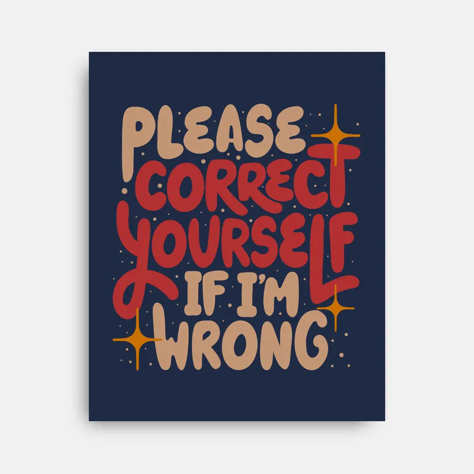 Correct Yourself If I'm Wrong 5