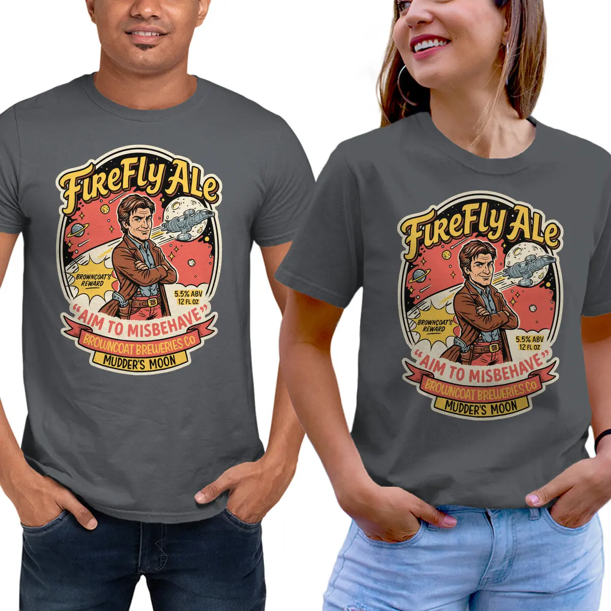 Browncoat Breweries Unisex T-Shirt - Image 13