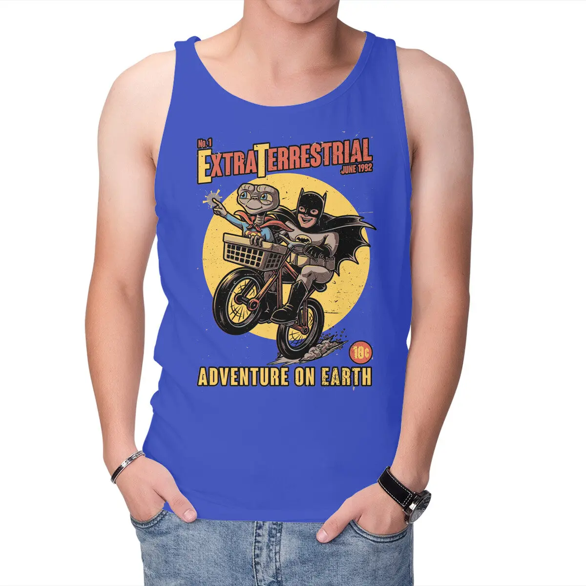 Alien Hero Movie Graphic Tank Top for Men and Women - Image 10