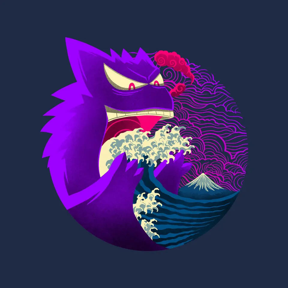 Great Ghost Off Kanagawa 6
