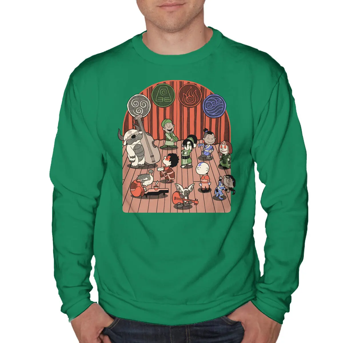 Elemental Animation Band Sweatshirt - Image 10