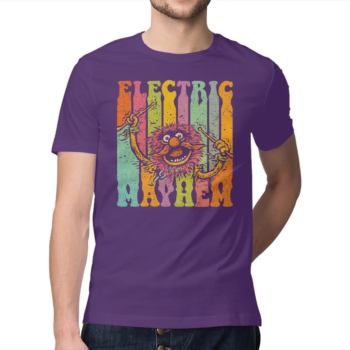 Electric Mayhem Graphic Tee - Image 9