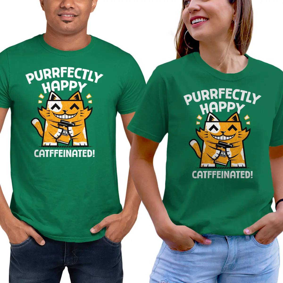 Purrfectly Happy Tee - Image 13