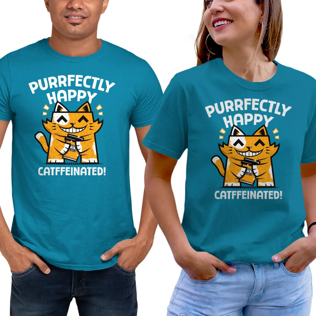 Purrfectly Happy Tee - Image 9