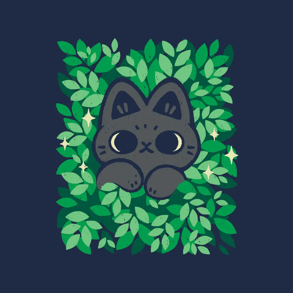 Cute Black Cat Peeking 8