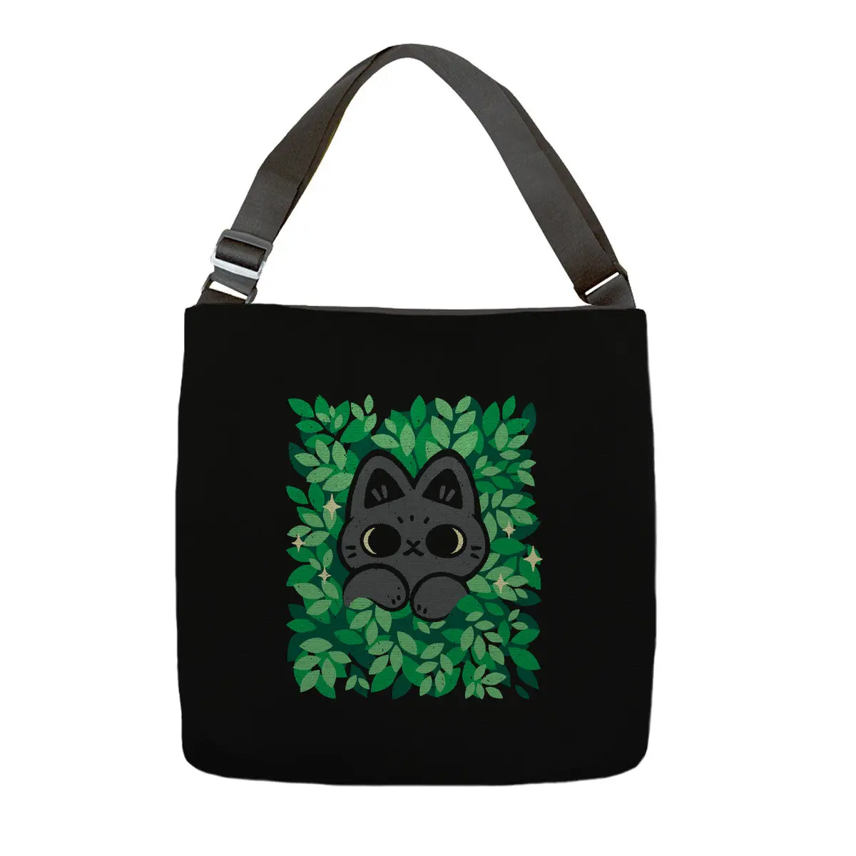 Cute Black Cat Peeking 1