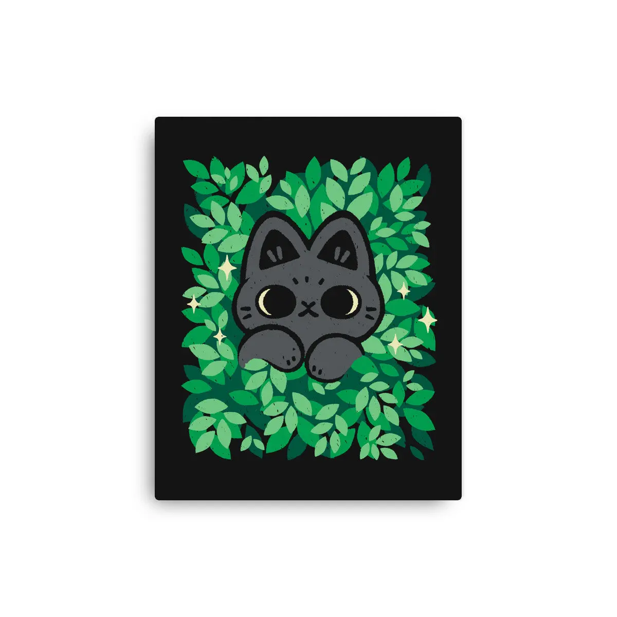 Cute Black Cat Peeking 1