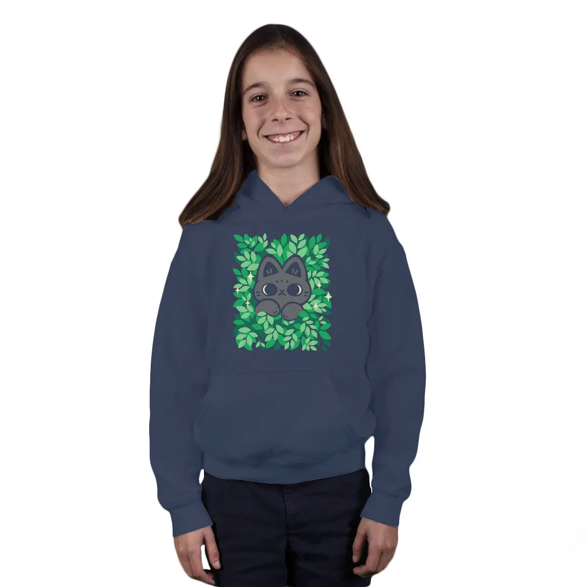 Cute Black Cat Peeking 6