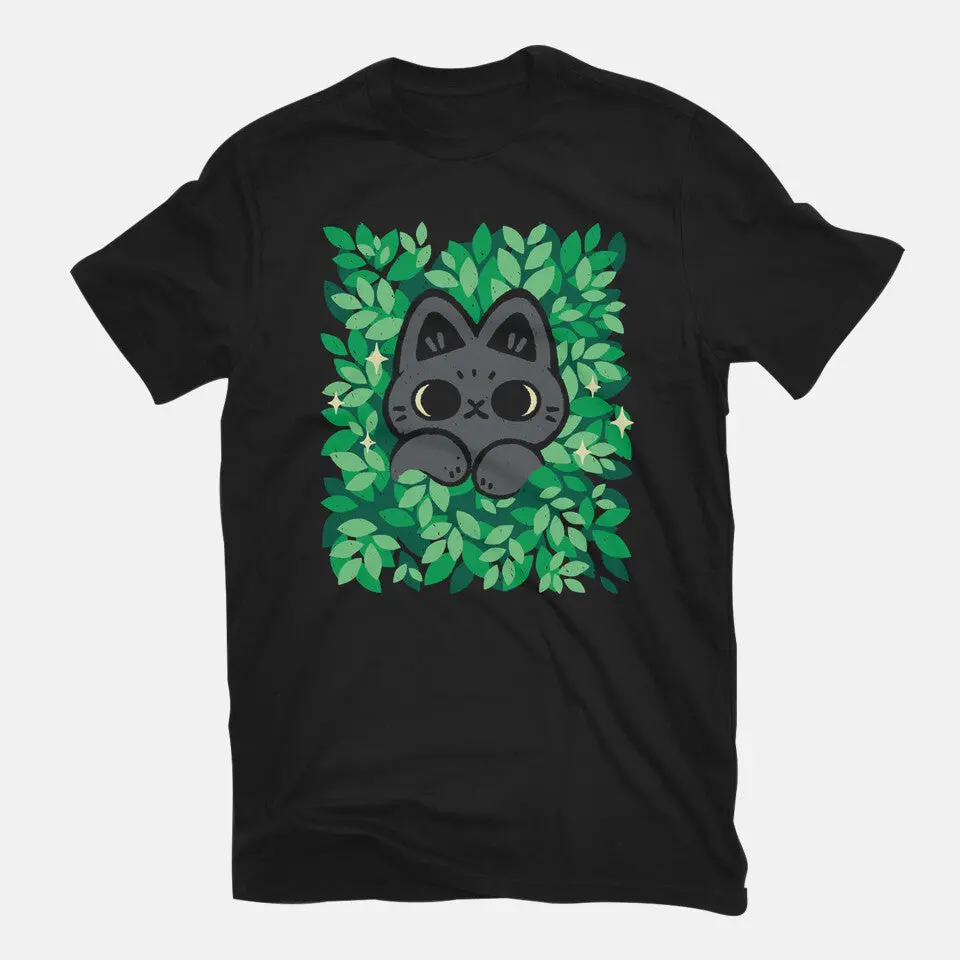 Cute Black Cat Peeking 3