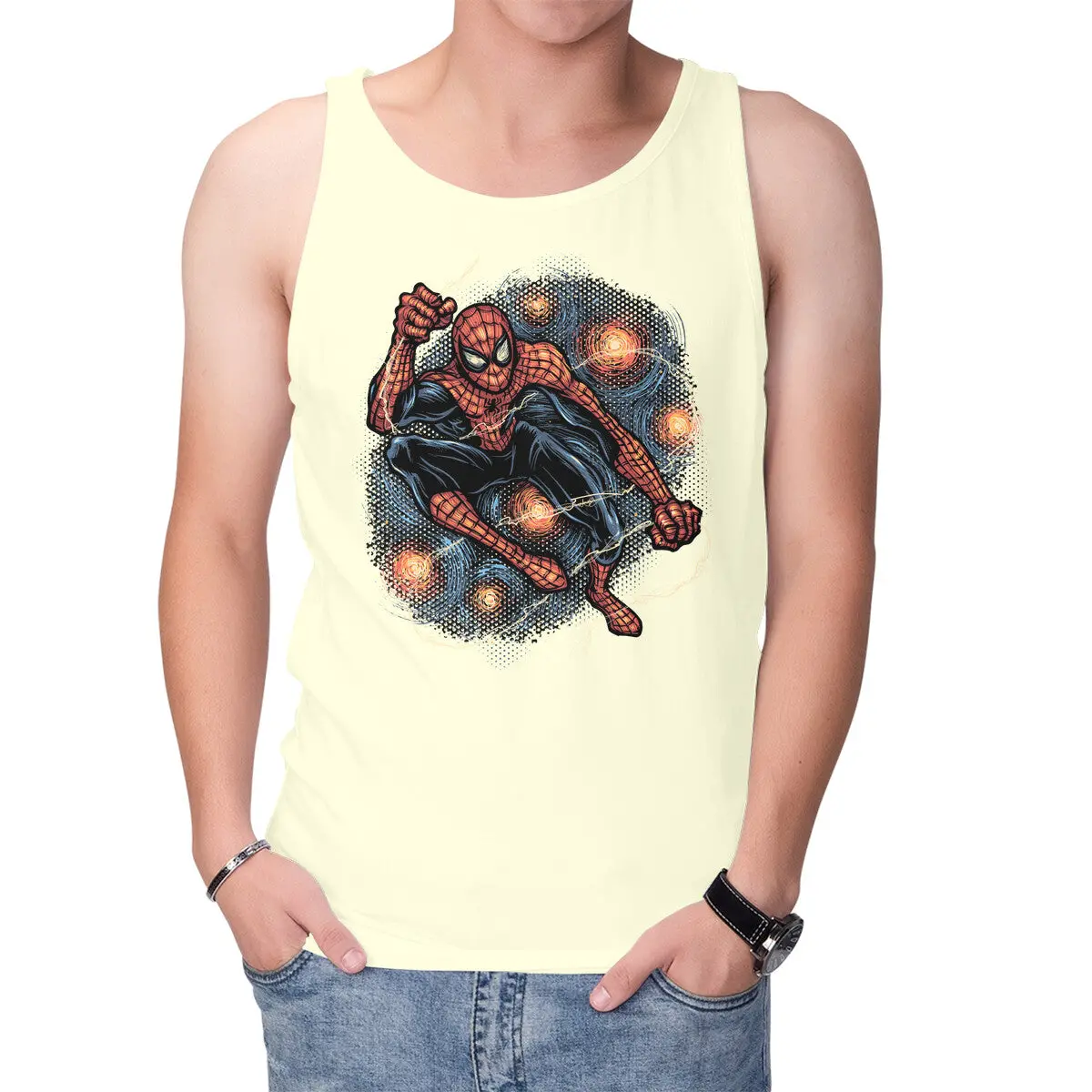 Starry Night Graphic Tank Top - Image 13