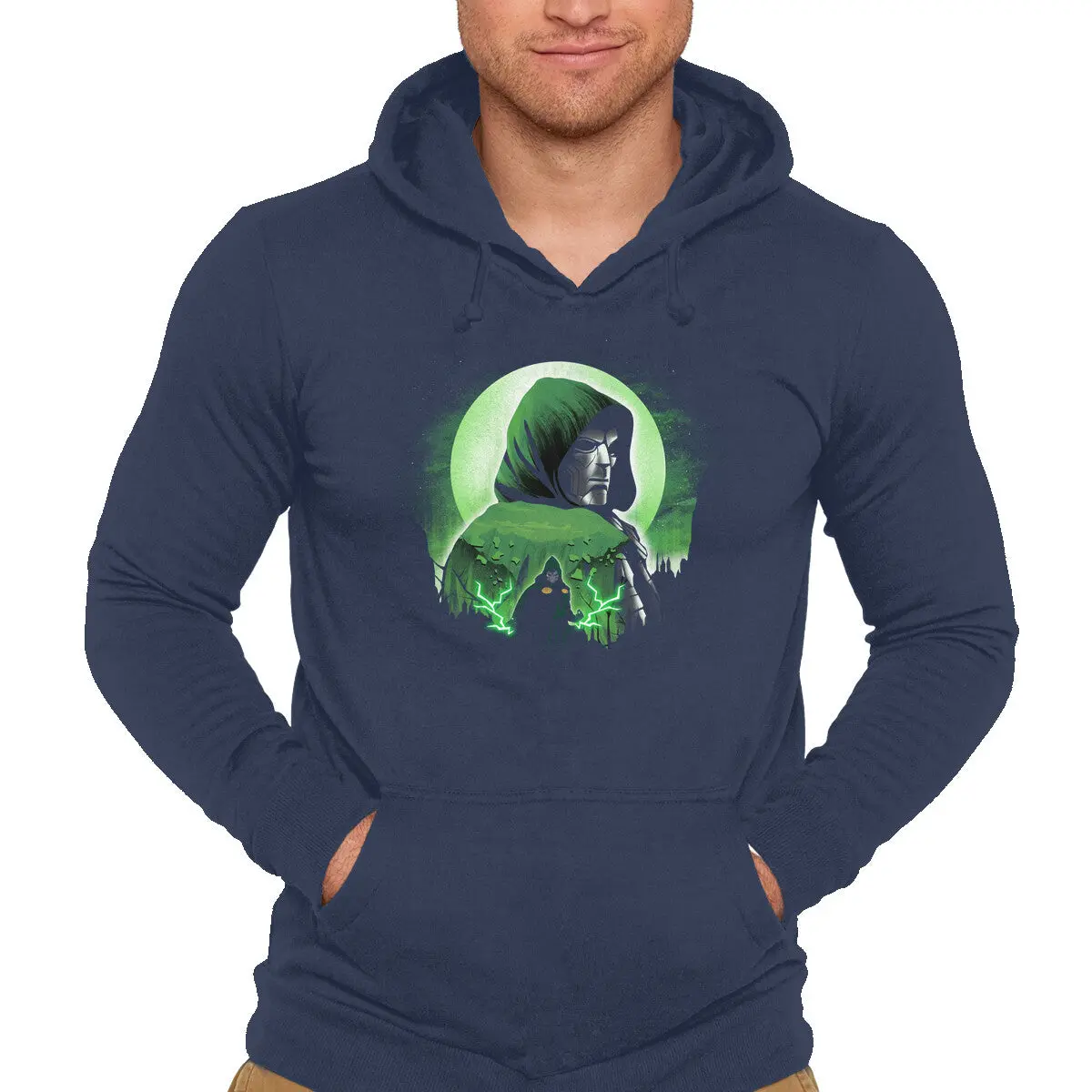 Emperor Doom Unisex Pullover Sweatshirt - Image 4