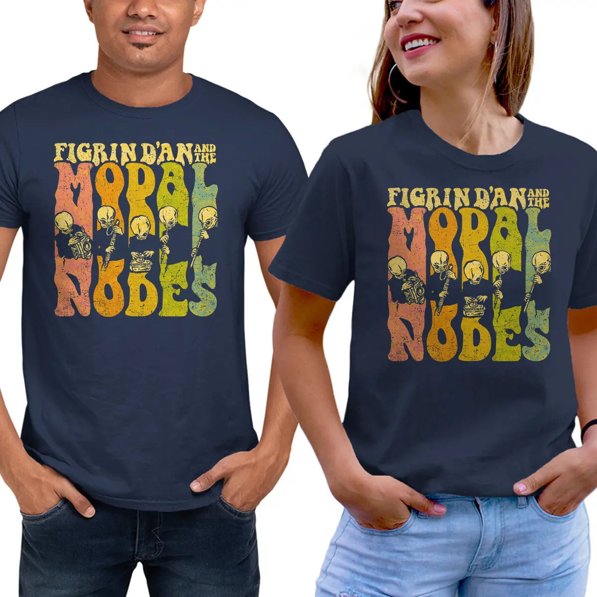 Modal Nodes Unisex T-Shirt - Image 5