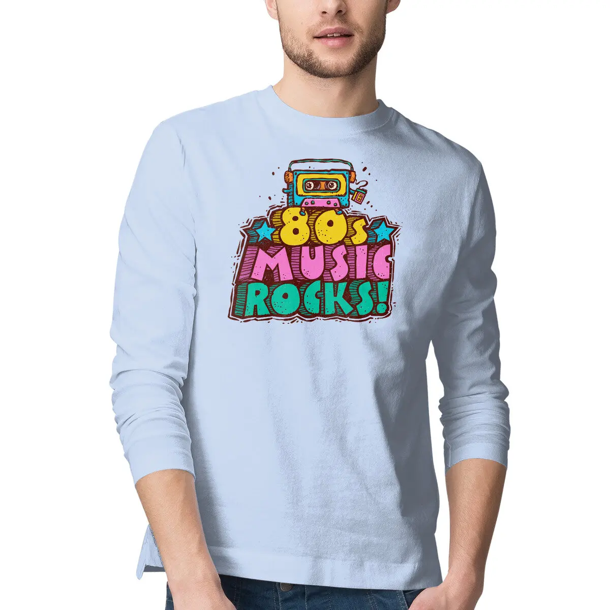 Retro 80s Music Band T-Shirt - Image 4
