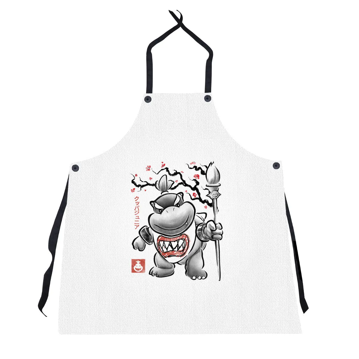 Prince Koopa Sumi-E 1