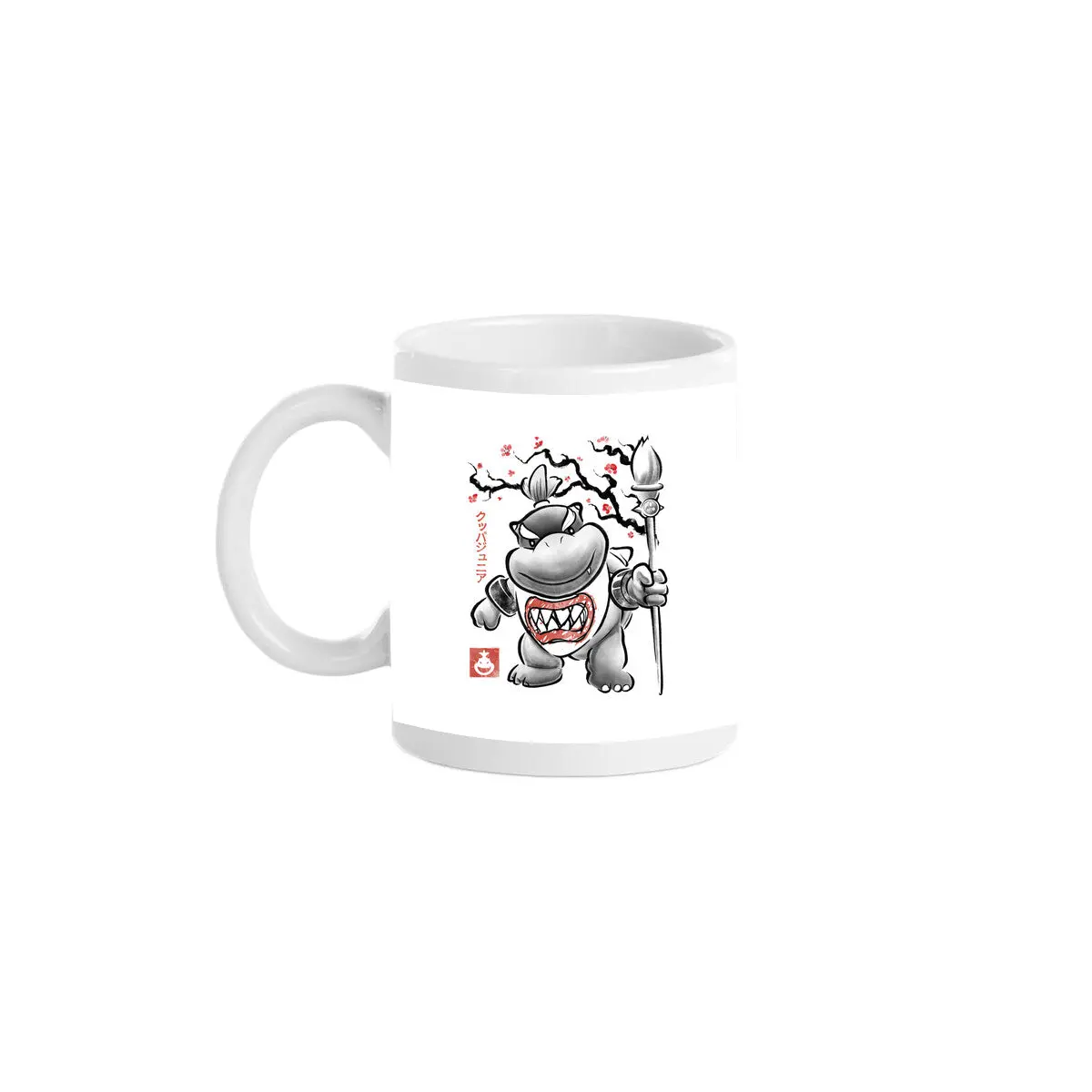 Prince Koopa Sumi-E 1