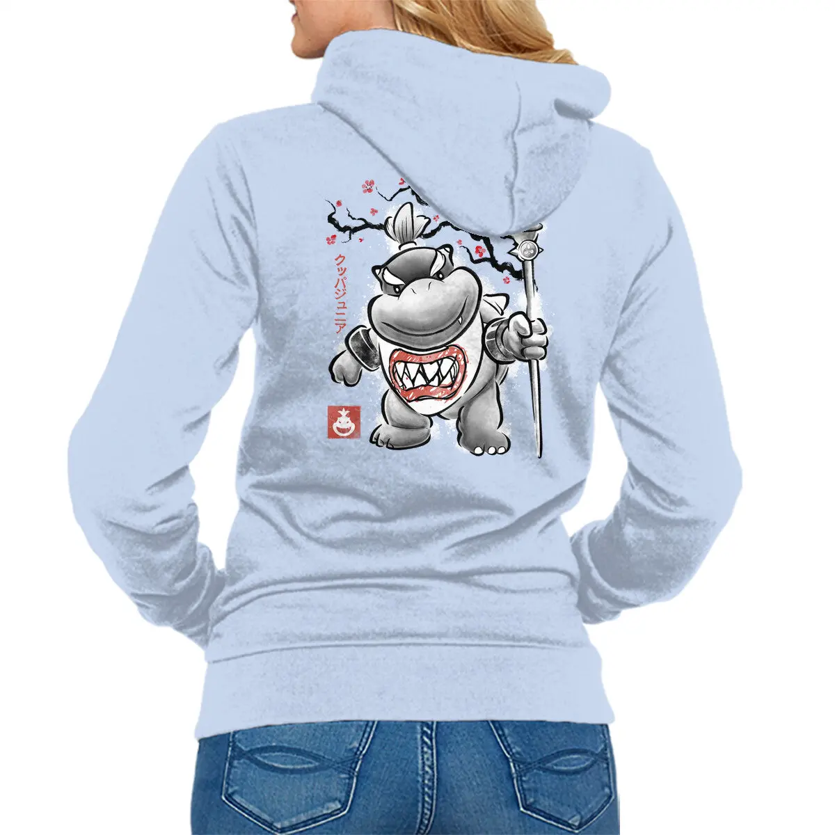 Prince Koopa Sumi-E Art Sweatshirt - Image 4