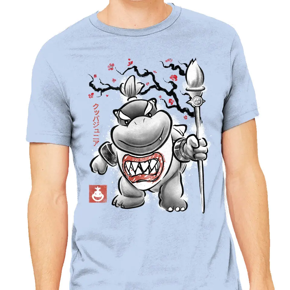 Prince Koopa Sumi-E Art T-Shirt for Men - Image 5
